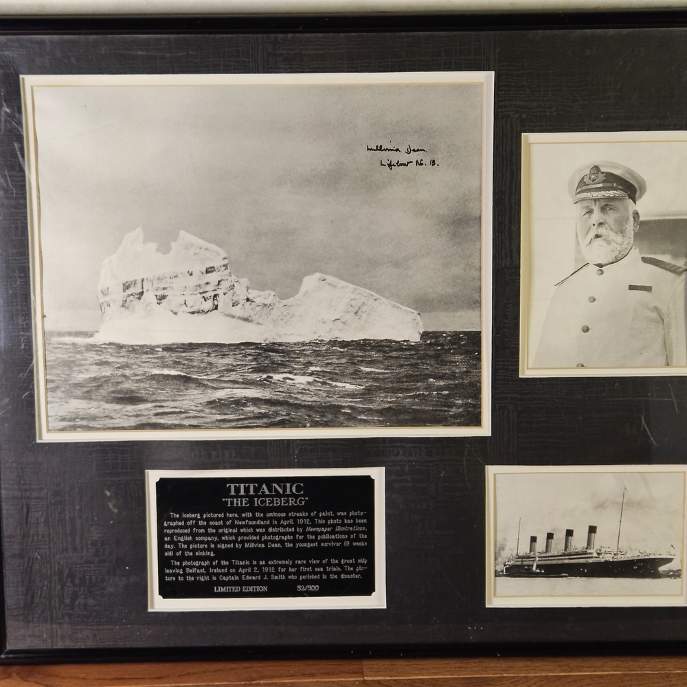 Titanic Iceberg Limited Edition Framed Print